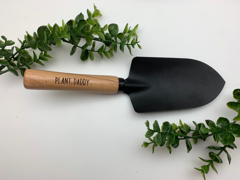 Custom Garden Trowel Personalize with any name or phrase, Gardener Gift, Gardening Shovel image 1