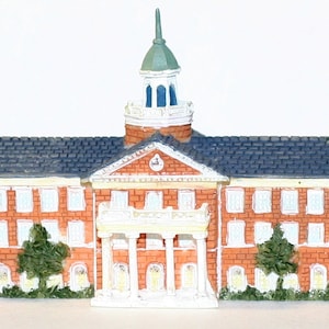 Elon University Christmas Ornament, Alamance Building, College