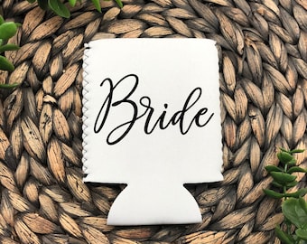 Wedding Party Can Coolers, Bridal Party Favors