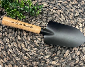 Smell The Flowers Garden Trowel,  Gardener Gift, Gardening Shovel