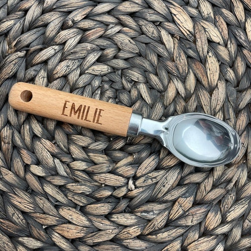 Personalized Ice Cream Scoop Engraved Ice Cream Scoop Etsy