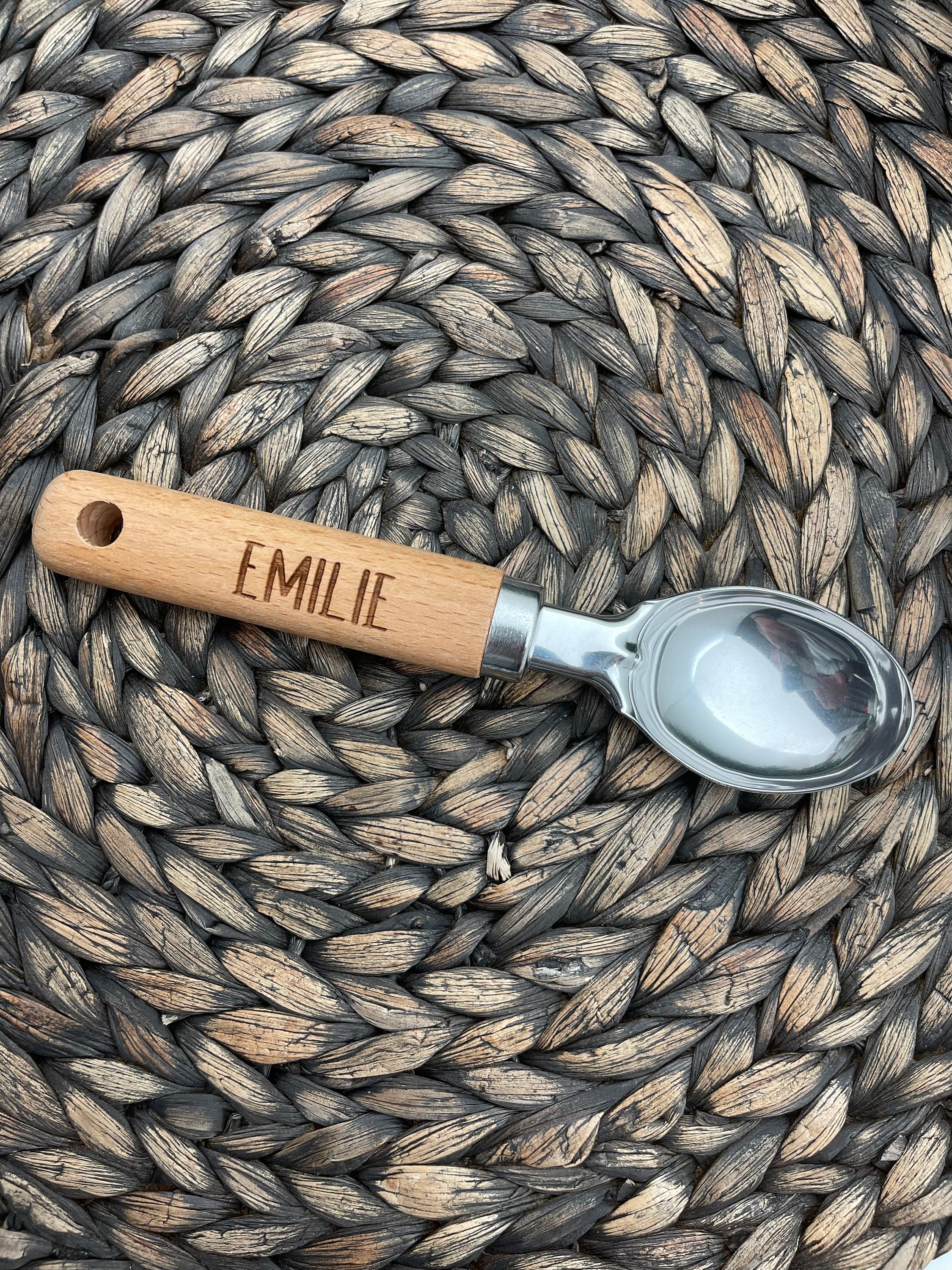 Personalized Ice Cream Scoop, Homemade Ice Cream, Housewarming, Christ –  The Sinclair Company