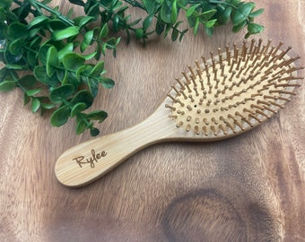 Engraved Brush, Personalized Oval Brush, Full Sized Brush