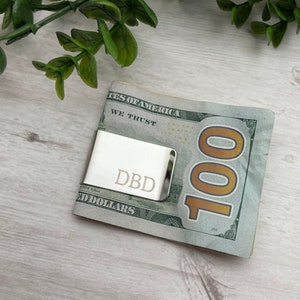 Clip de dinero personalizado, clip de dinero de metal, clip de billetera