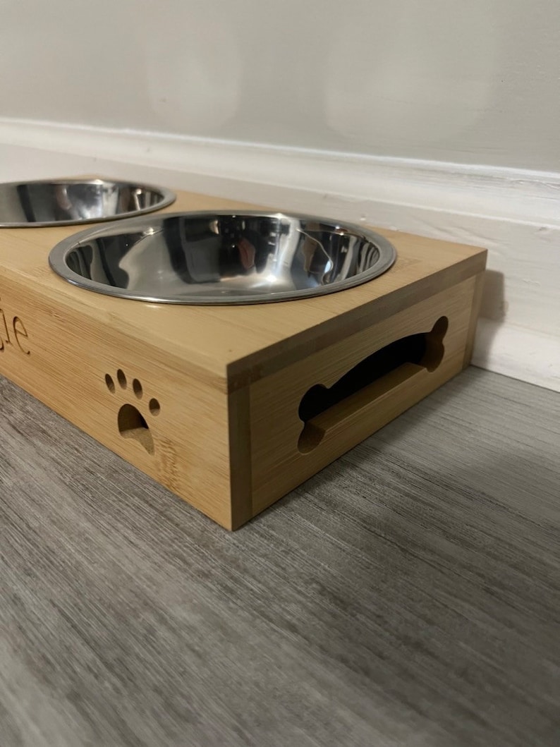 Personalized Pet Bowl Engraved Small Dog Bowls Engraved Etsy