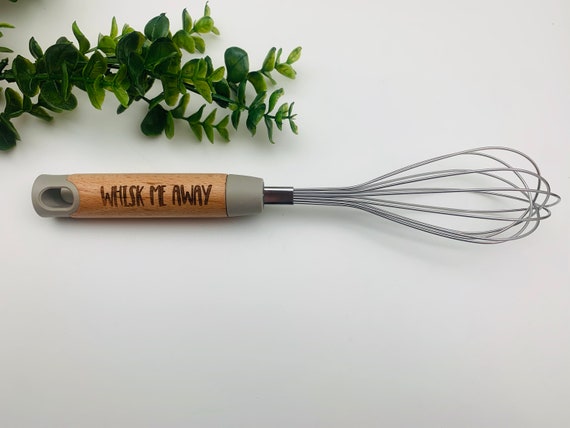 Imprinted Promotional Whisk  Personalized Whisk with Stainless Handle