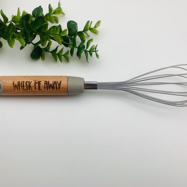 Custom Whisk - Kitchen Whisk - Personalized Whisk - Egg Beater - Egg Whisk - Chef Gift - Laser Engraved Whisk - Cook Off Prize