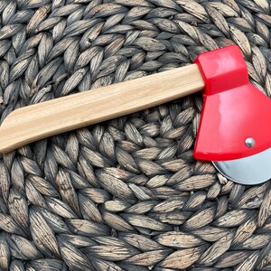 Blank Axe Pizza Cutter - Axe Pizza Slicer - Tomato Pie Lover Gift - Kitchen Gadget - Fireman Gift