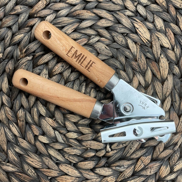 Custom Can Opener - Engraved Can Opener - Can Opener - Kitchen Gadget