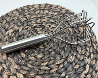 Blank Stainless Steel Potato Masher, Cooking Gift, Masher