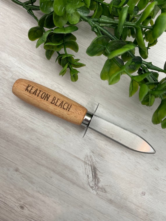 Personalized Oyster Knife, Engraved Oyster Shucker, Shellfish Schucker, Mussel, Clam