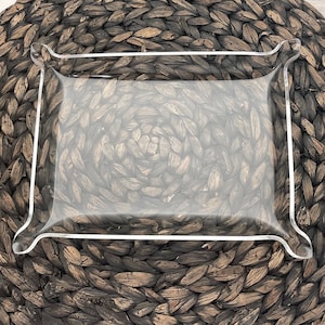 Blank Catch All Tray, Jewelry Tray - Acrylic Tray