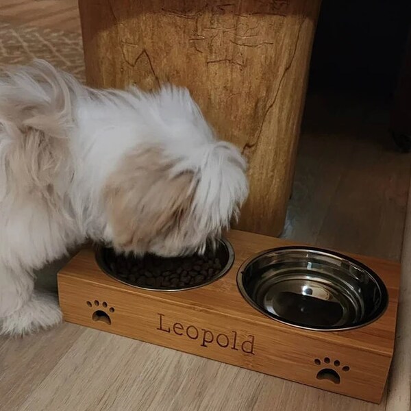 Custom Dog Bowls Etsy