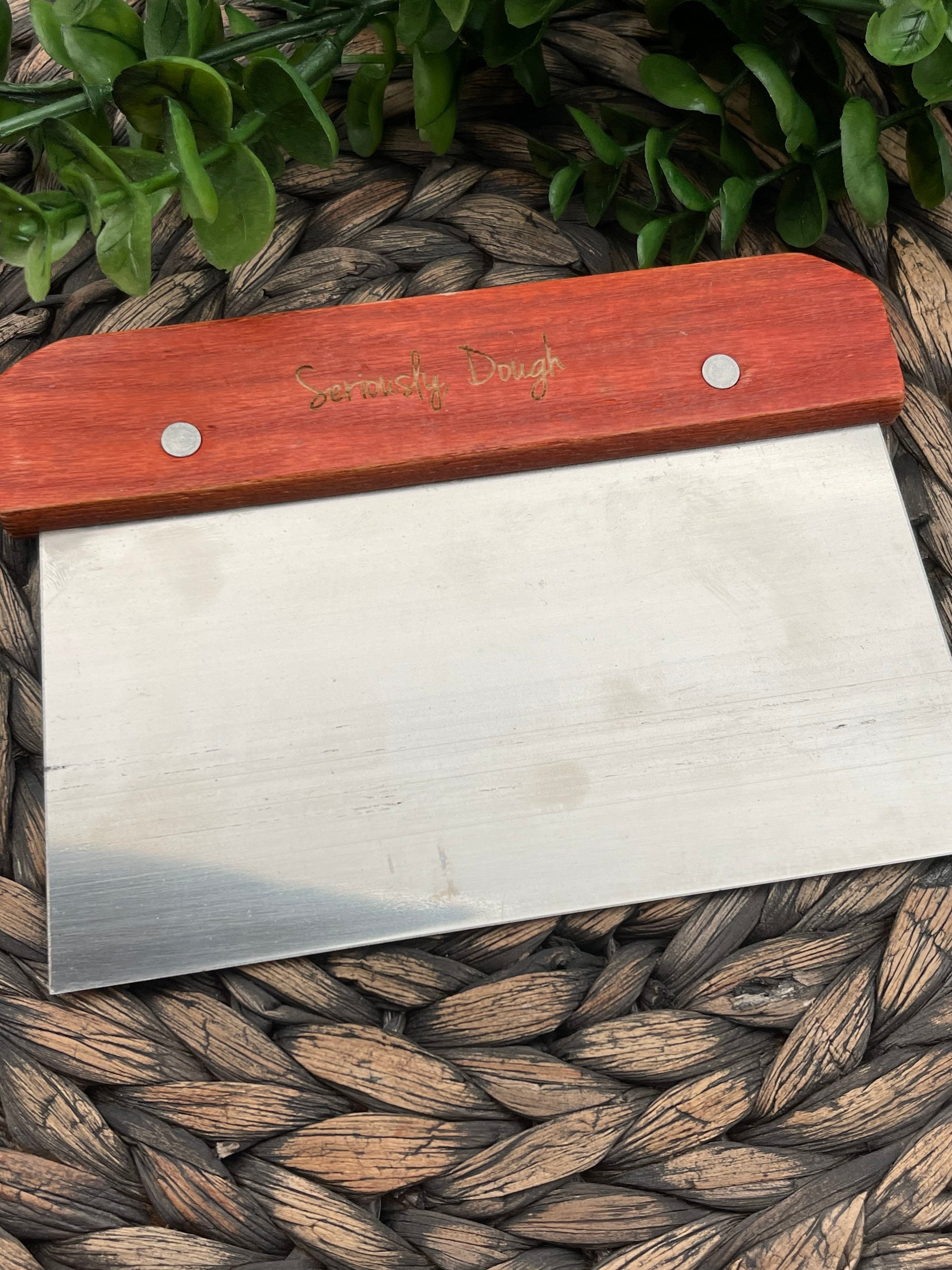 Ateco Bench Scraper, Small, Wood