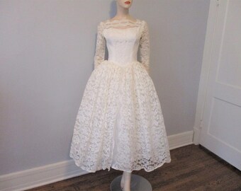 1950s wedding dresses for sale