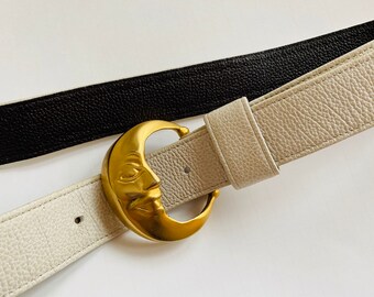 moon belt buckle