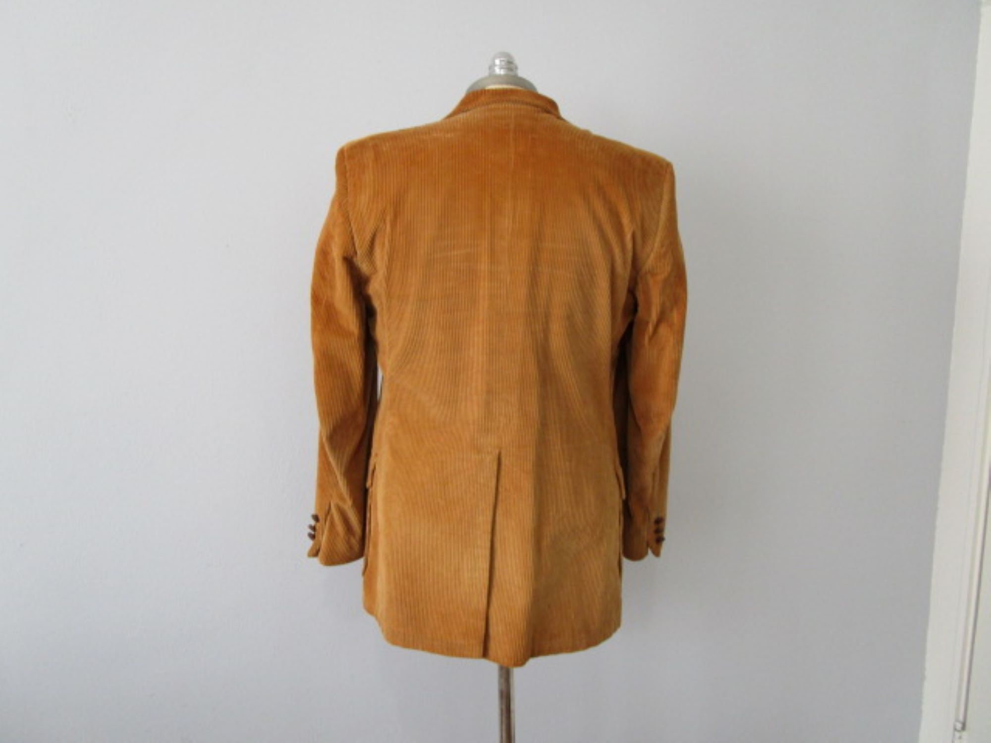 IZOD LACOSTE Blazer Vintage 1970s Camel 