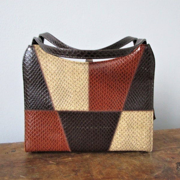 Patchwork Handbag - Etsy