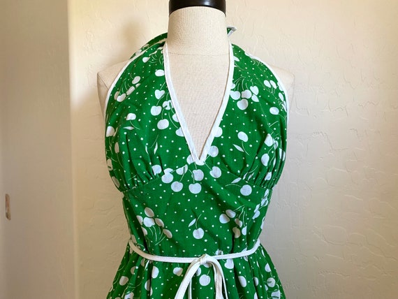 LANZ OF SALZBURG Halter Dress Vintage 1960s Sleev… - image 3