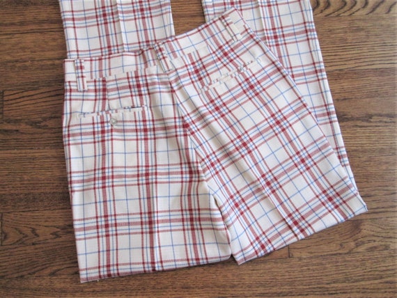 haggar plaid pants