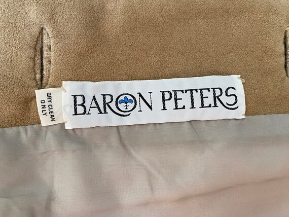 BARON PETERS Suit Vintage 1970s Deadstock Beige W… - image 10