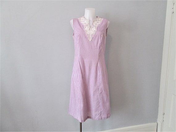 LANE BRYANT Tall Shop Shift Dress Vintage 1970s La