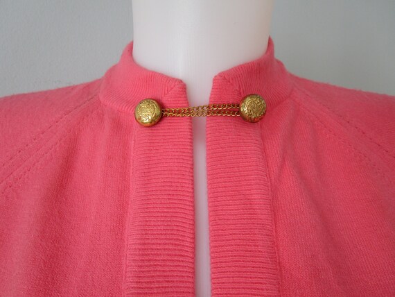 Pullover Sweater Vintage 1960s Soft Bubblegum Pin… - image 3