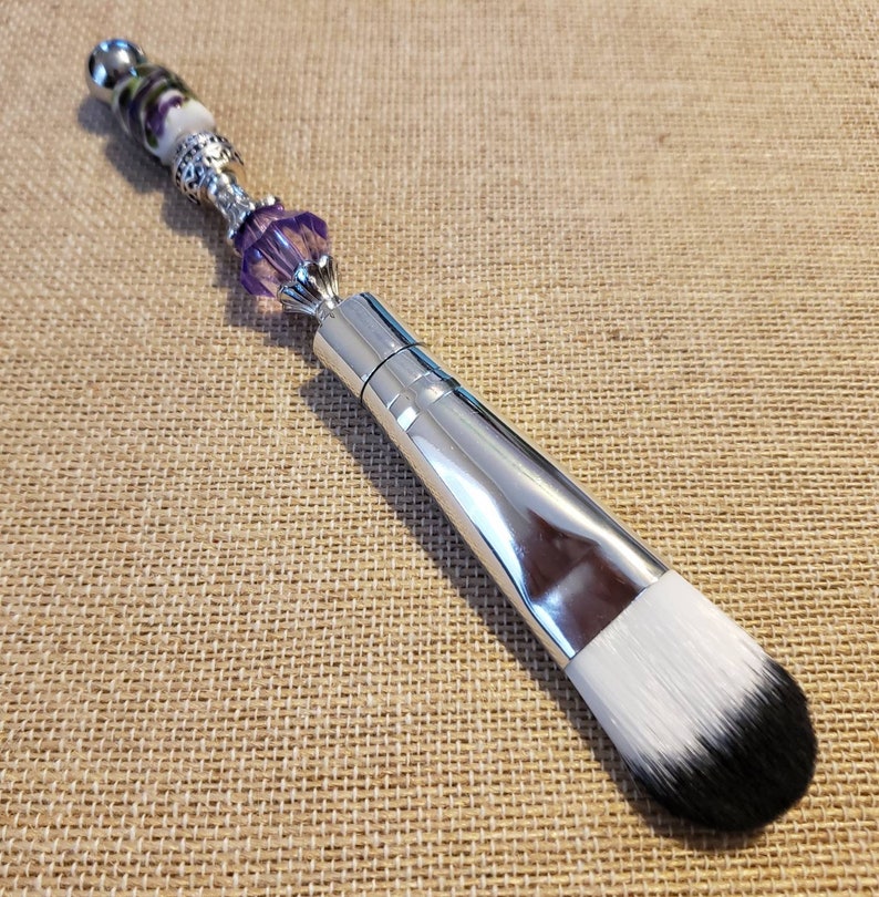 Beaded Makeup Brush New Large Makeup Brush Use for Etsy