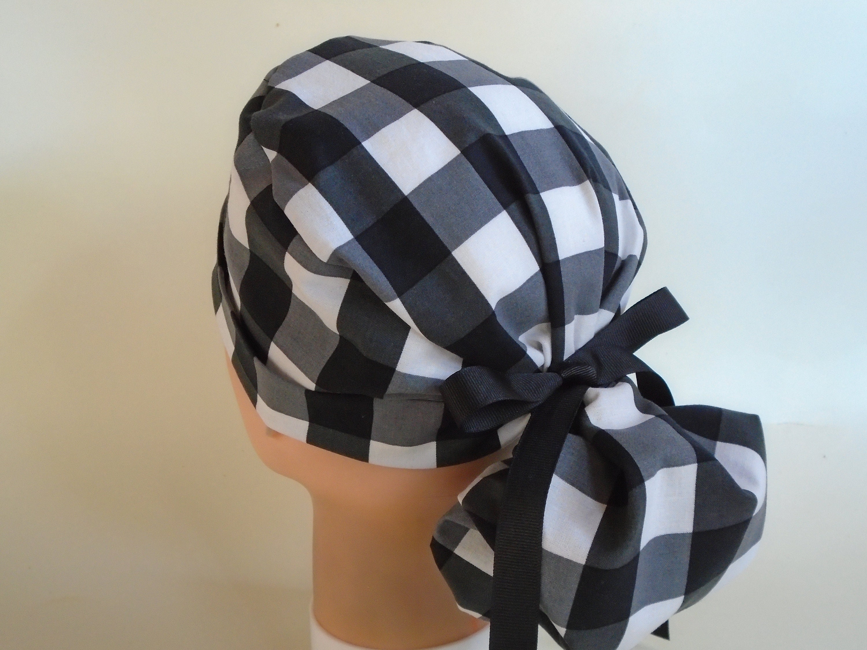 White Buffalo Plaid Ponytail Womens 