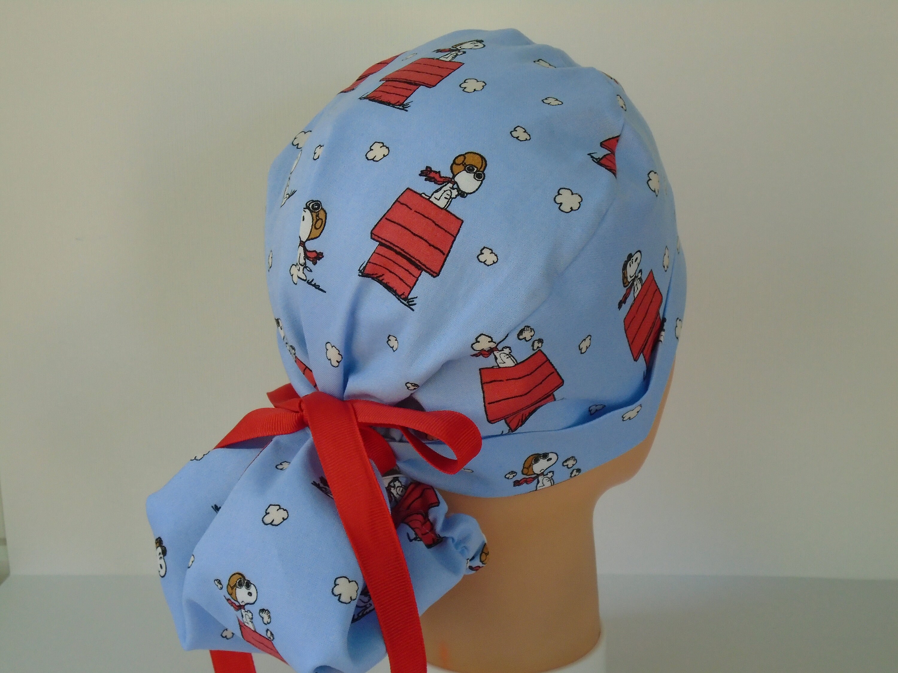 Snoopy Red Baron Ponytail Womens Lined 