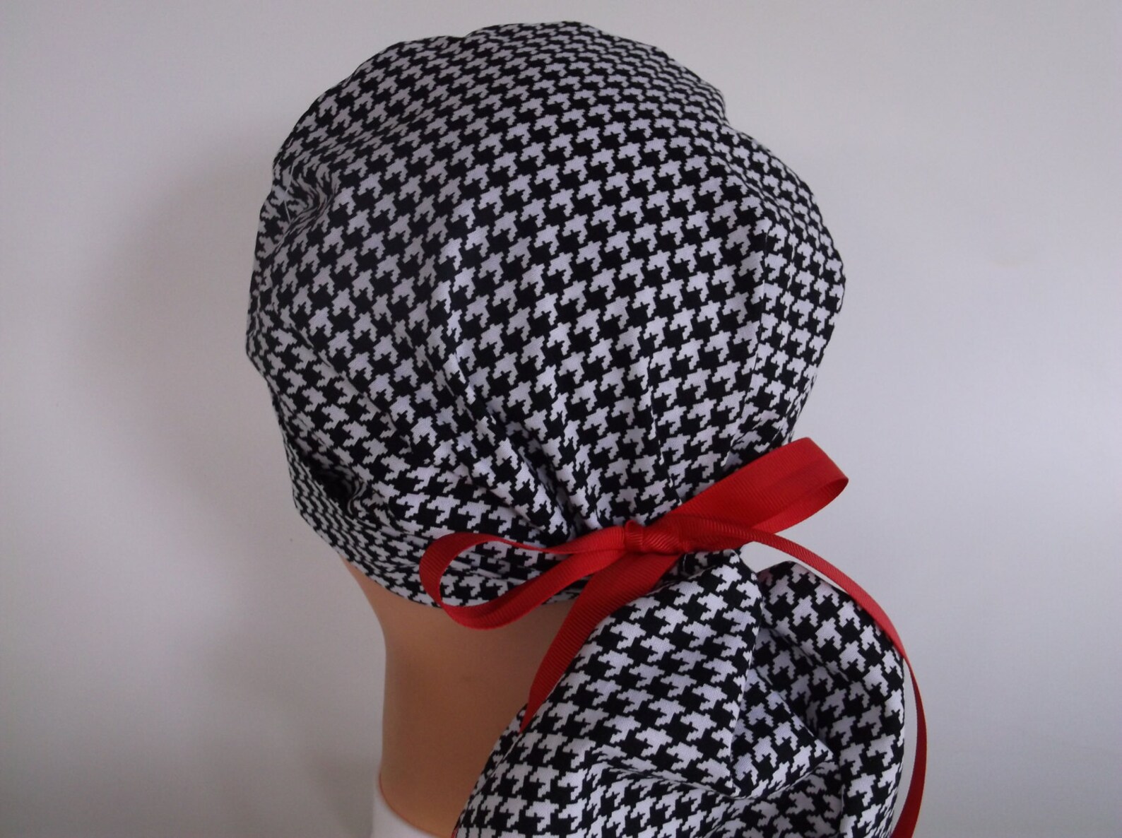houndstooth scrub top