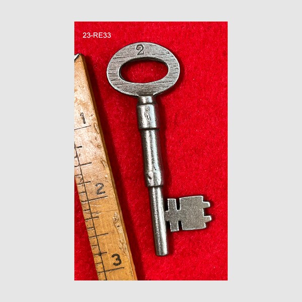 Asylum Skeleton Key - Genuine 1800's English Hospital Institution Key - High Grade A+ Key - Steampunk