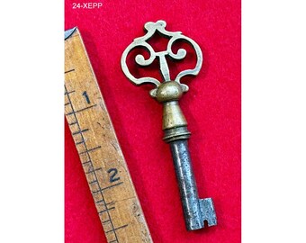 Antique Skeleton Key Ornate Vintage Key In GOLD By KeyWayHardware