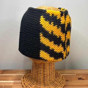 Black & Gold Twist Headband, Pittsburgh Gift, Game Day Accessory image 8