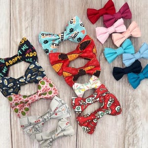 Last Chance Clearance Dog Bow Ties, Not Restocking, Handmade in USA