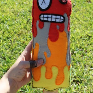 Two-Faced Popsicle Plush Monster