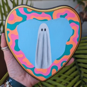 Trippy Ghost Painting