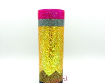Gobelet à Crayon Pailleté à Personnaliser