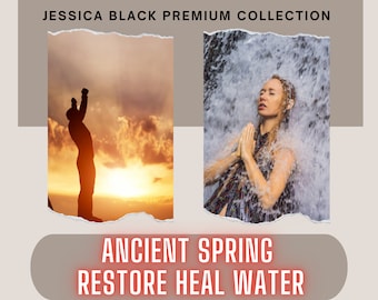 Healing Water Blessed From Ancient Spring - Divine Healing From Genie - Simply Blessed - Help Cure Sickness and Pain - Live Better