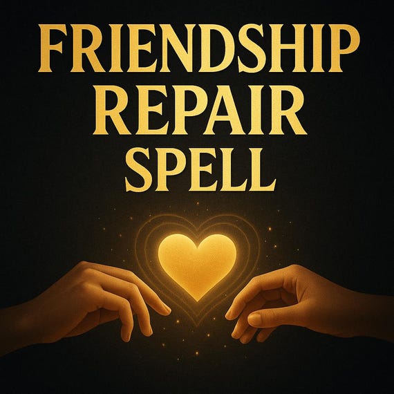 White Light Friendship Repair Spell from Ancient Genie - Relationship and Friendship Spell - Get Your Friend Back - Custom Friendship Spell