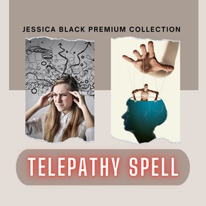 Amazing Mind Reading Telepathy Spell - Custom Mind Power Spell - Hear Their Thoughts Ability - Genie Spiritual Spell - Mind Control Ability
