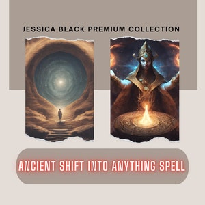 Customizable Shapeshifting Ability Spell - Ancient Shift Into Anything  Spell - Transformation and Altering Form Spell From Genie - Fast