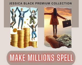 finanzielle Freiheit Business Zauber von Powerful Genie- Make Millions Spell- Lotto Zauber von Genie -Personalisierter Lebensverändernder Zauber