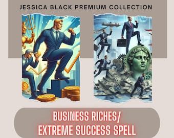 Custom Business Success & Prosperity Spell - Genie Ritual, Money Attraction, New Job Energy, Fast Casting and Opportunity Blessing