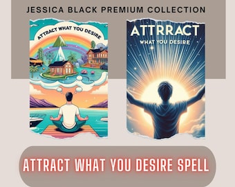 Law of Attraction Spell From Powerful Genie - Get Anything You Want- Success Spell -Ancient Universal Law-Happiness and Manifestation Law
