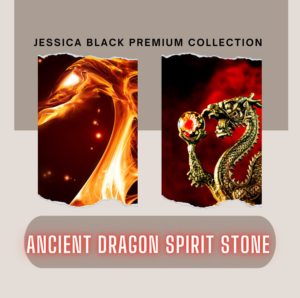 Ancient Dragon Spirit Stone - Mystical Protection Rock - Adopt A Powerful Dragon - Protective Spirit Animal - Dragon Gift - Trusted Seller