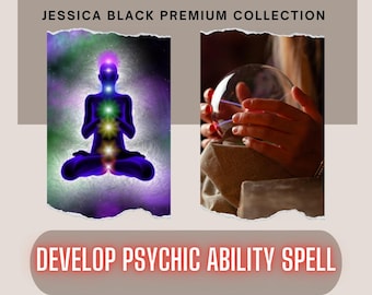 Ontgrendel je paranormale vermogens Spell - aangepaste paranormale ontwikkelingsspreuk - word een natuurlijk paranormaal begaafdheid - voorspel de toekomst - sterke geestspreuk