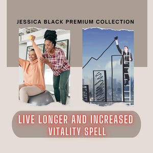 Extend Your Life Immortality Spell By Powerful Spell - Live Longer and Have Increased Vitality-Life Changing Spell-Fountain of Eternity