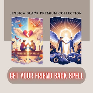 White Light Friendship Repair Spell from Ancient Genie - Relationship and Friendship Spell - Get Your Friend Back - Custom Friendship Spell