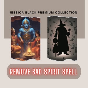 Remove Bad Spirit Protection Spell Cast by Genie - Evil Protection - Spirit Protection Spell- Aura Cleansing - White Magic - Fast Casting